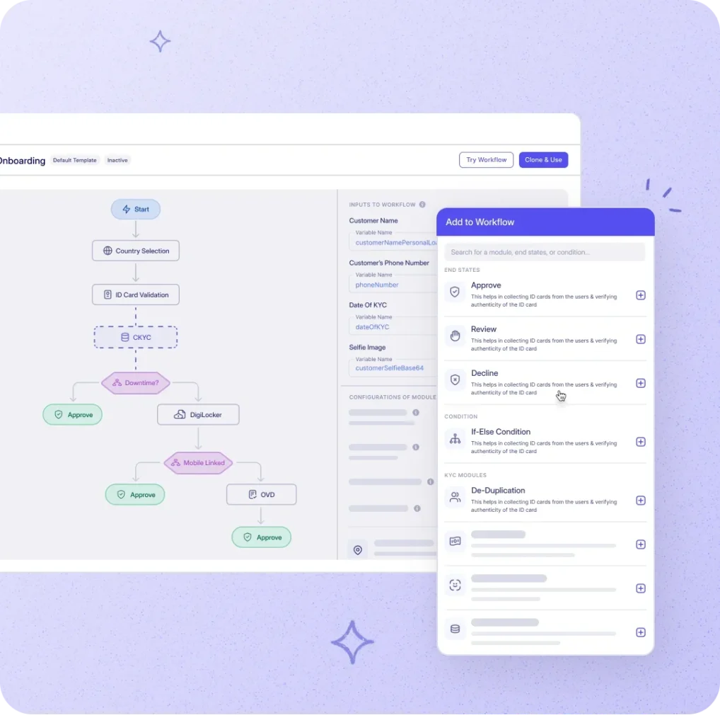 No code workflow builder