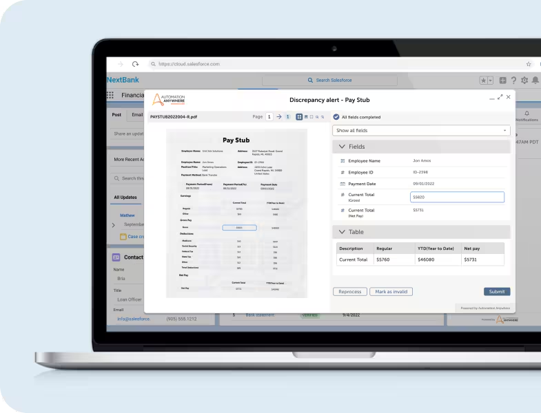 Screenshot of Autoentry document processor API dashboard
