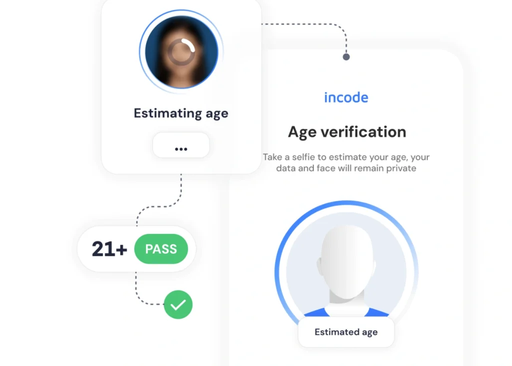 Incode age verification