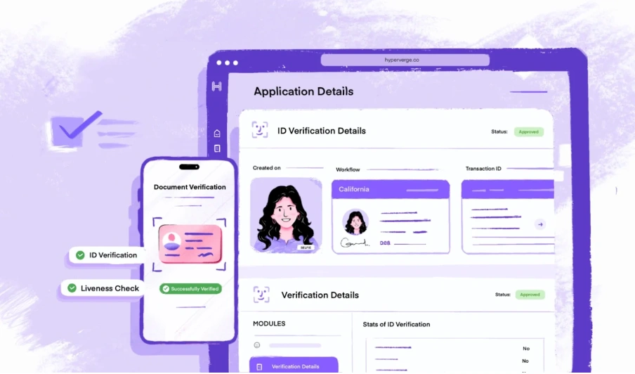 ID verification application details