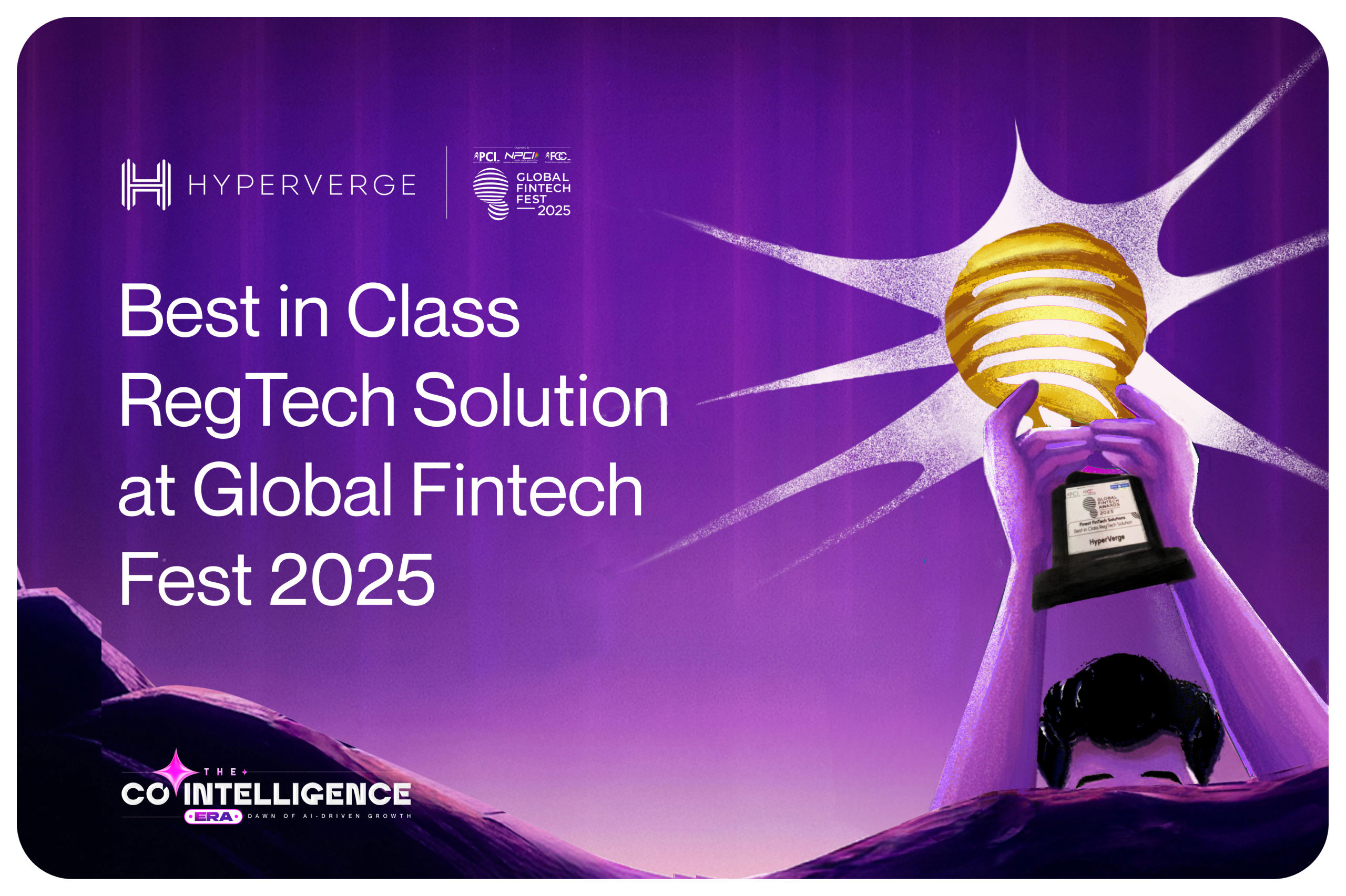 HyperVerge becomes a third-time winner of the Best RegTech Solution at the Global Fintech Fest 2025