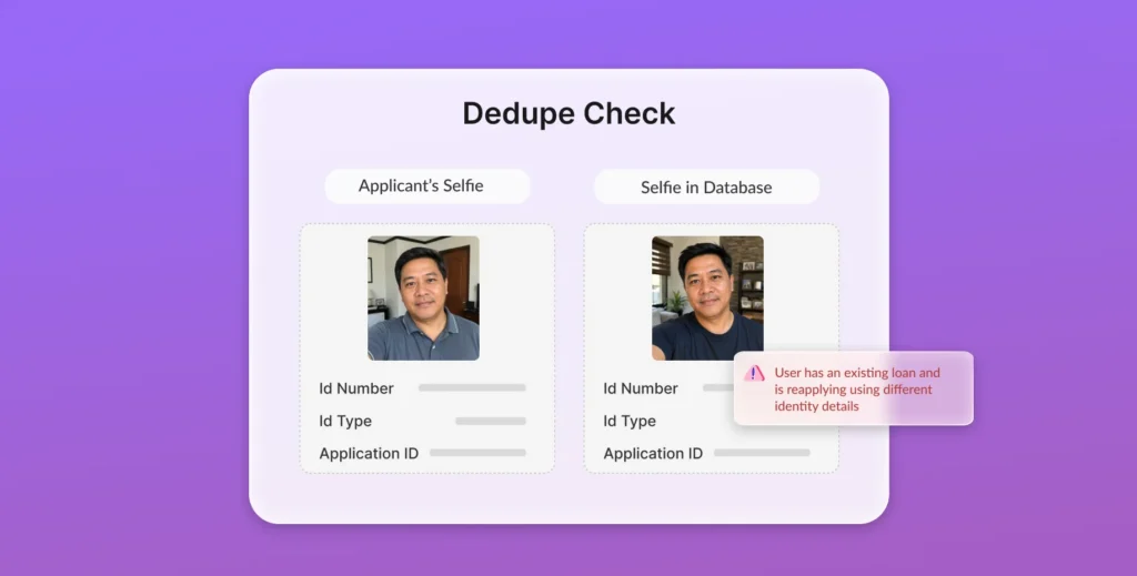 Face deduplication