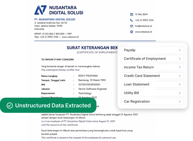 Prevent Deepfakes & Fraud | OJK-compliant eKYC Platform with Dukcapil verification