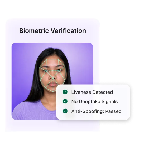 Digital KYC and biometric verification compliant with AFASA & BSP