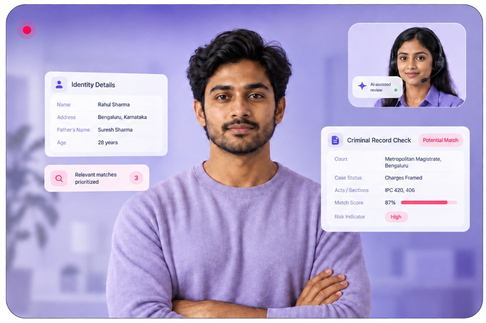 Criminal Record Check Built for Confident Decisions